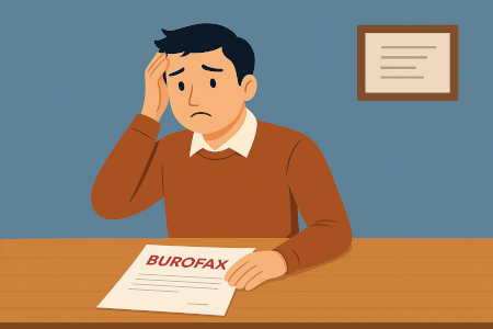 Usuario preocupado tras recibir un burofax y no saber cómo responder legalmente