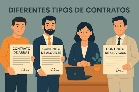 Diferentes tipos de contratos y asesoría legal